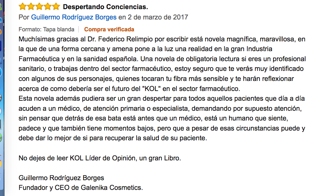 KOL Líder de Opinión